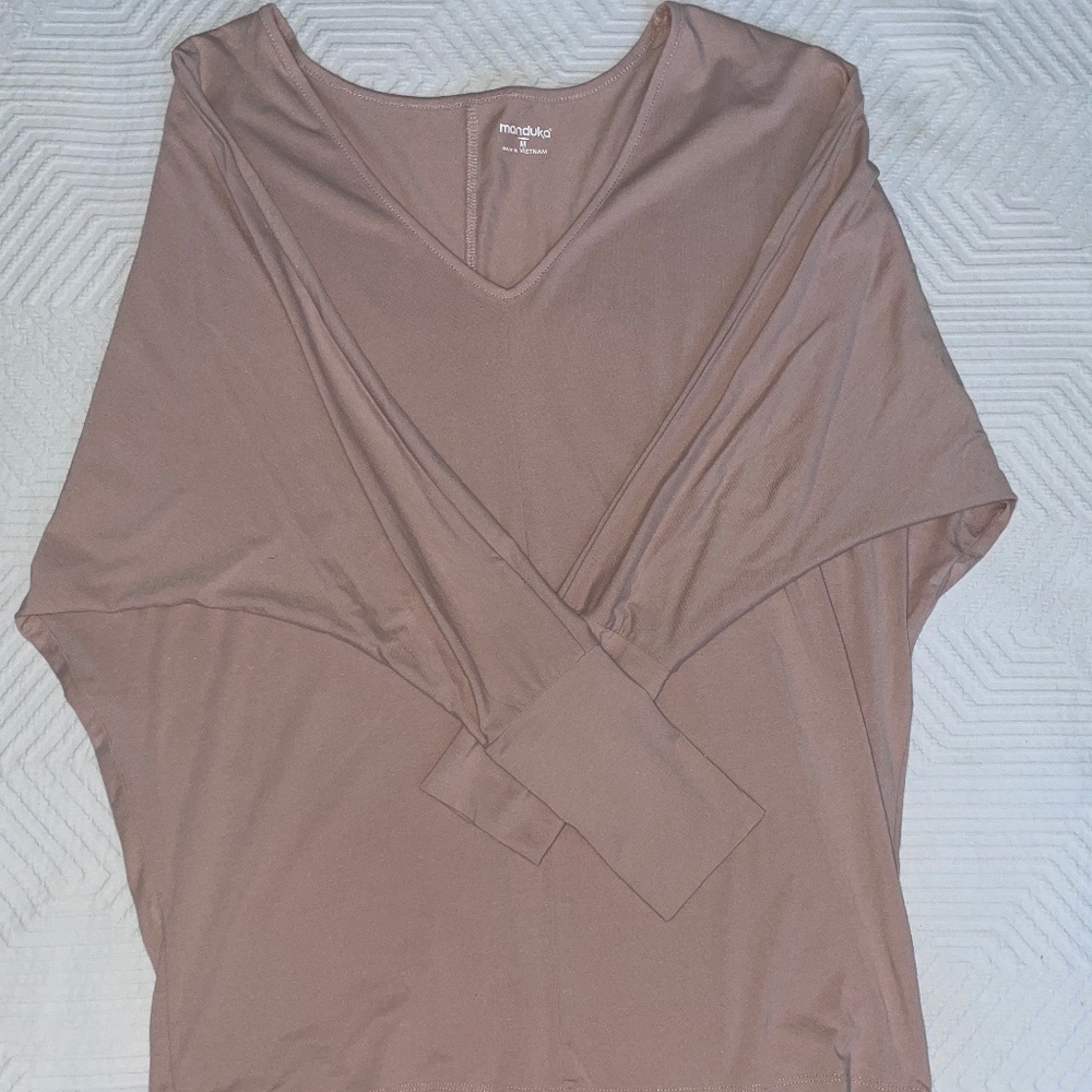Manduka Adorn Dolman Top - Blush